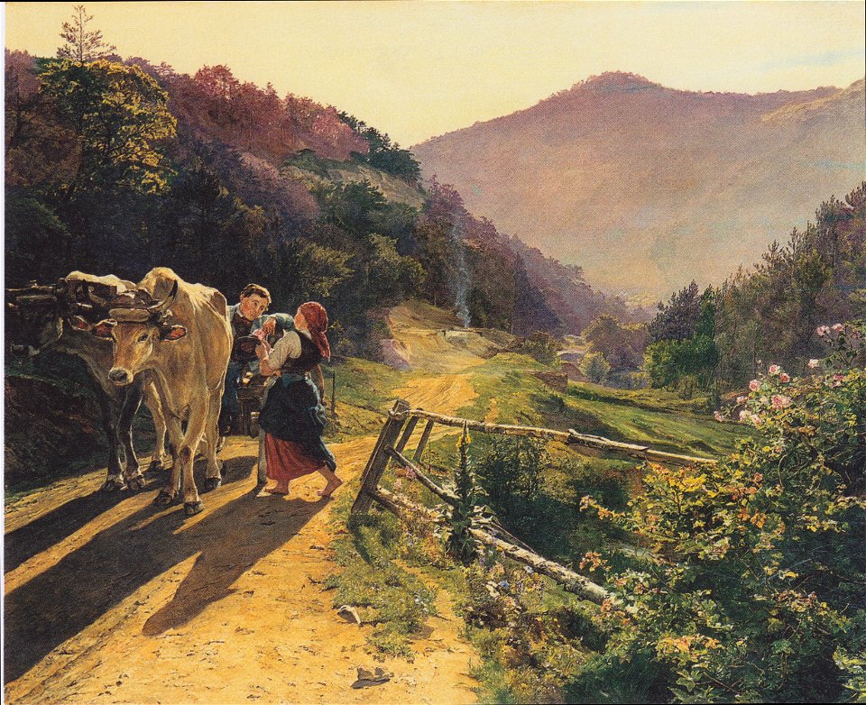 Waldmüller - Rosenzeit - 1862-63