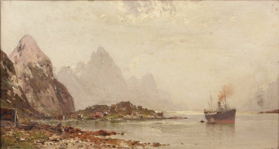 Walter Moras - Ein Dorf am Fjord