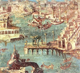 Wall painting from Stabiae, 1st century