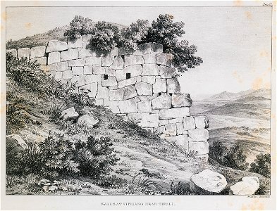 Walls at Vitriano near Tivoli - Dodwell Edward - 1834