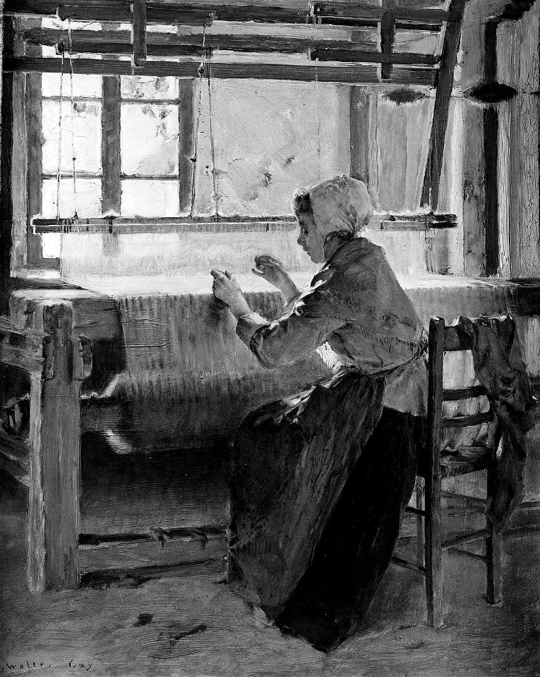 Walter Gay - The Broken Thread - 23.490 - Museum of Fine Arts
