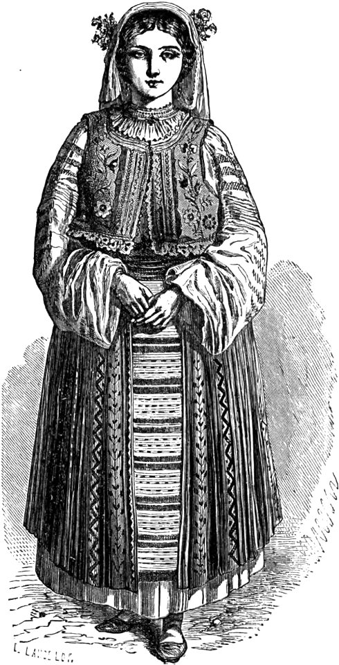 Wallachian female peasant