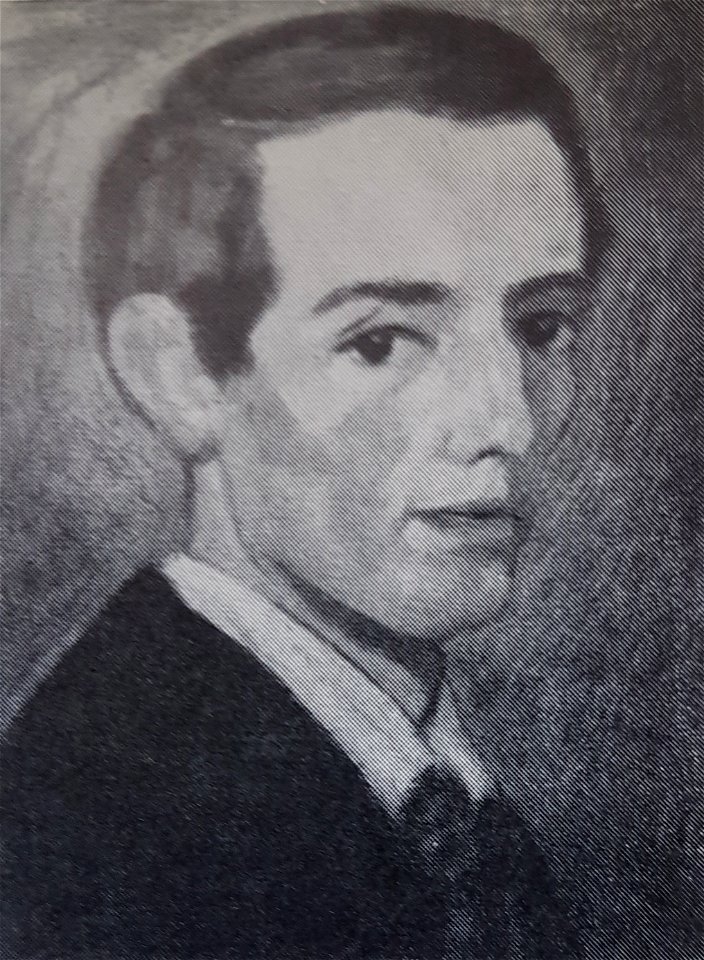 Waldemar Kjällkvist självporträtt