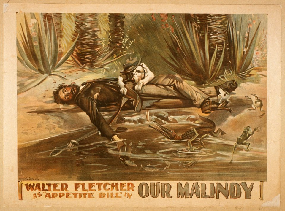 Walter Fletcher as Appetite Bill in Our Malindy LCCN2014636039