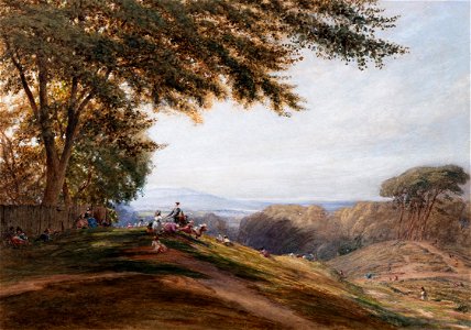 Walter Field - Field-Crop-98465 - A Holiday at Hampstead - 1875