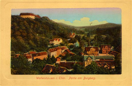 Waltershausen, Thüringen - Burgberg (Zeno Ansichtskarten)