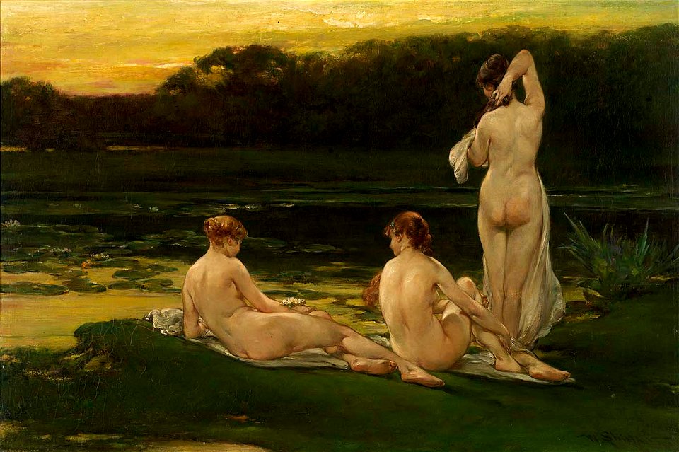 Walter Shirlaw - Water Lilies - 1913.3.4 - Smithsonian American Art Museum