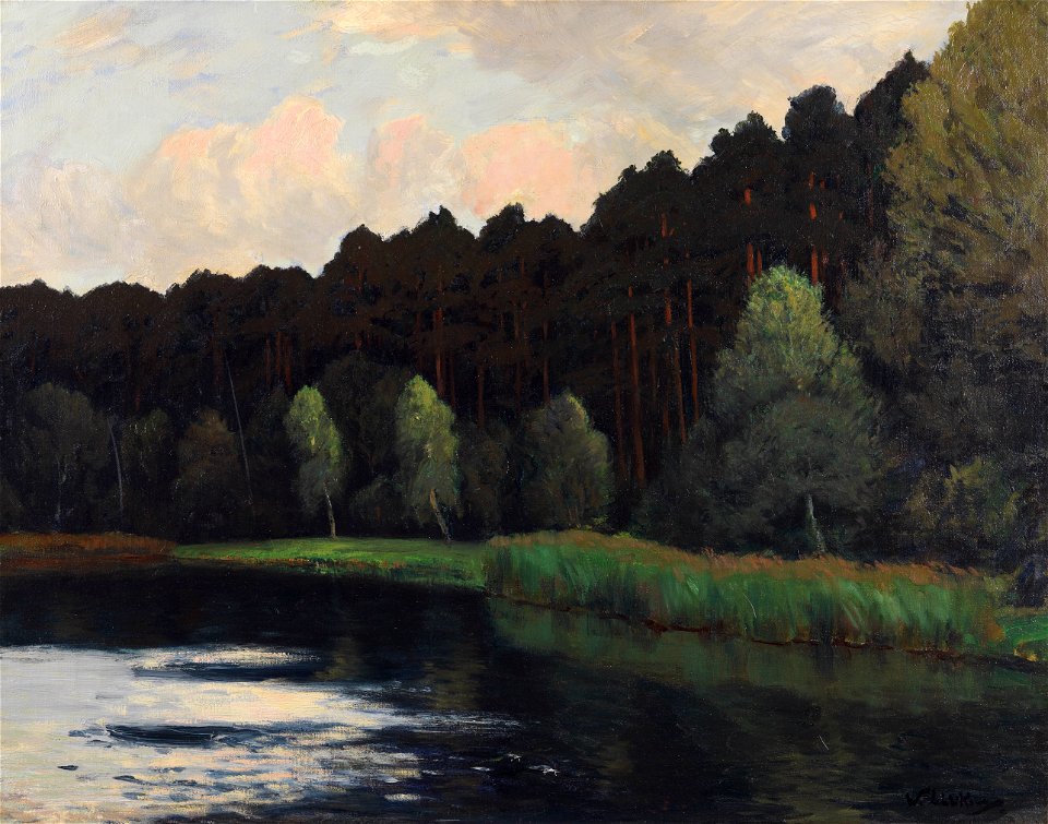 Walter Leistikow Grunewaldsee c1902