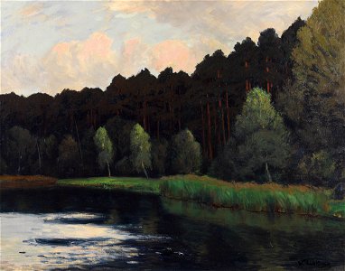 Walter Leistikow Grunewaldsee c1902
