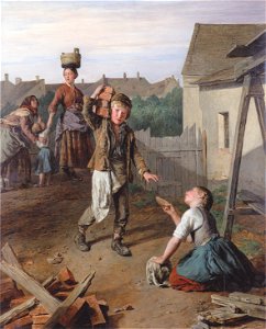 Waldmüller - Bautagelöhner erhalten ihr Frühstück