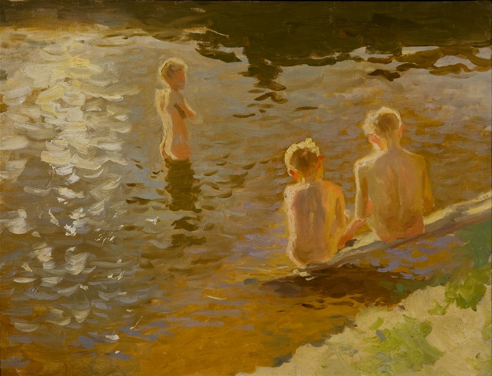 Johans Valters - Boys Bathing - Google Art Project