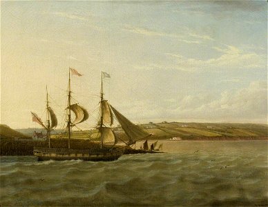 Joseph Walter - A Ship Passing Portishead