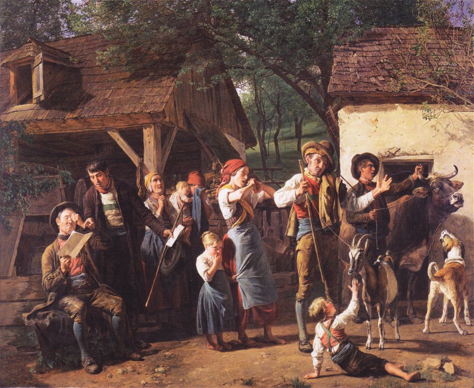 Waldmüller - Die Pfändung