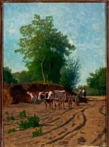Walery Brochocki - Countryside landscape, sketch - MP 3504 MNW - National Museum in Warsaw