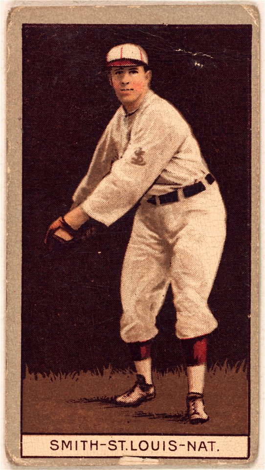 Wallace Smith, St. Louis Cardinals, baseball card portrait LCCN2008678002