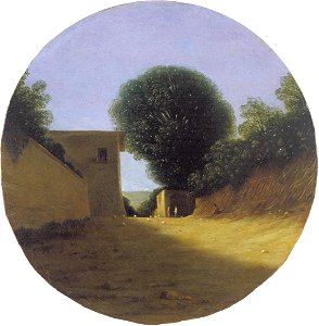 Toegeschreven aan Gottfried Wals - Landweg bij een huis - PD.19-1974 - Fitzwilliam Museum