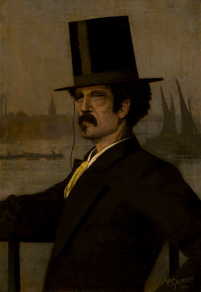 Walter Greaves - James McNeill Whistler - 1926.259 - Art Institute of Chicago