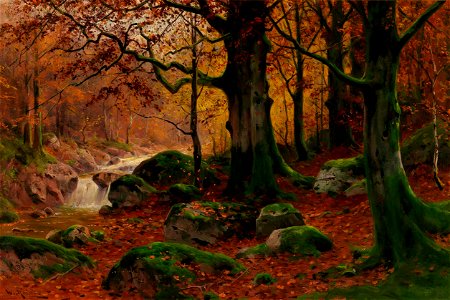 Walter Moras - Herbstwald II