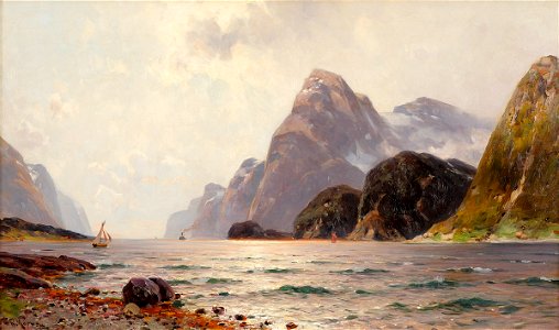 Walter Moras Fjordlandschaft