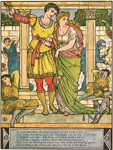 Walter Crane He leads her forth