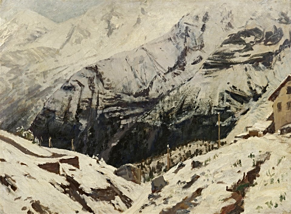 Walter Leistikow - Fjordlandschaft - BG-M 3573-84 - Berlinische Galerie