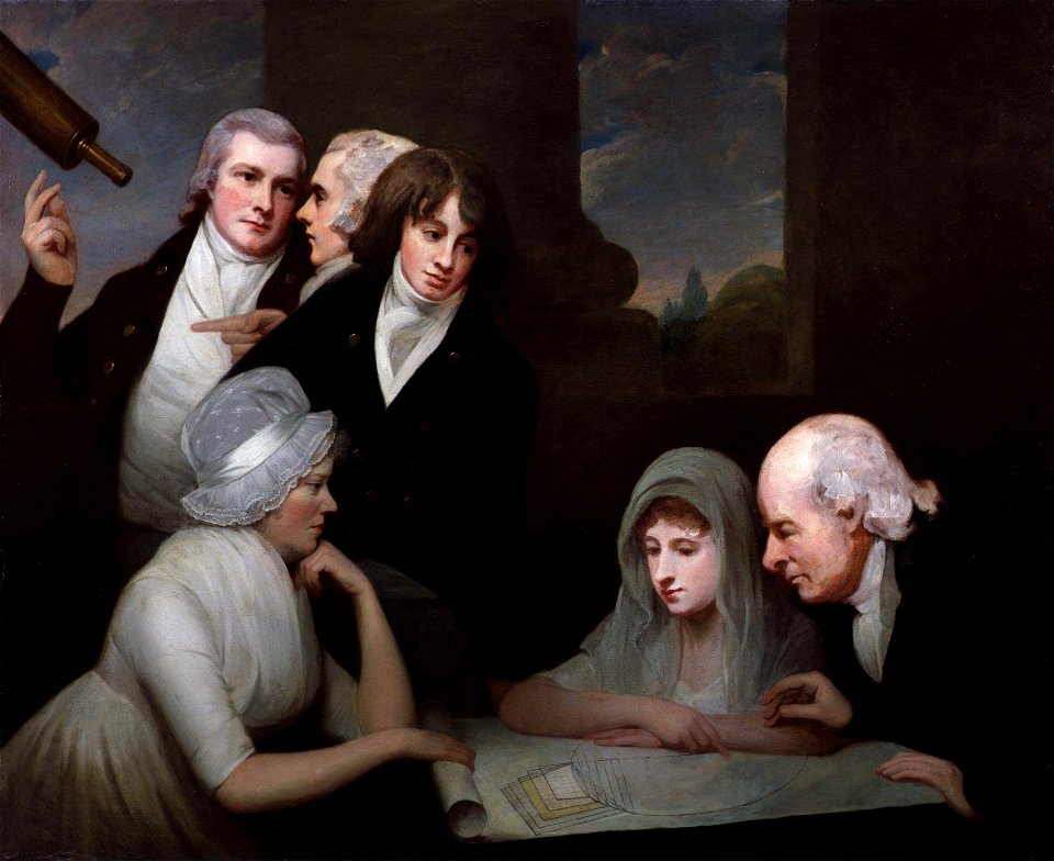 Adam Walker and his family by George Romney