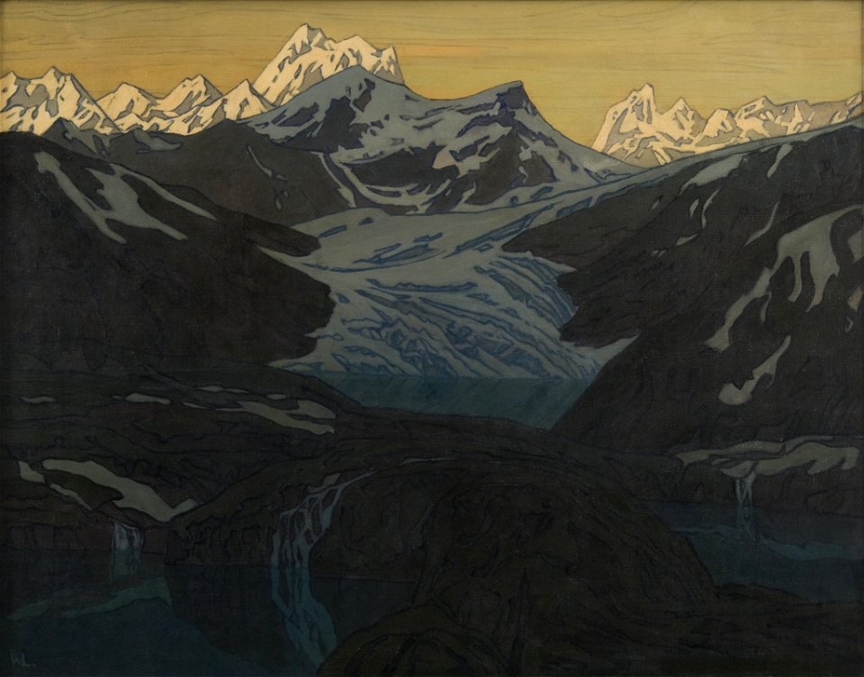 Walter Leistikow - Herbst. Norwegisches Hochgebirge - BG-M 3458^83 - Berlinische Galerie