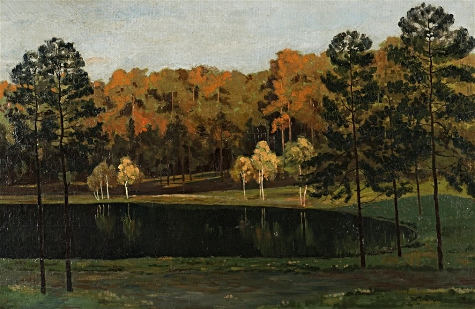 Walter Leistikow - Waldsee - BG-M-SG 6554-93 - Berlinische Galerie