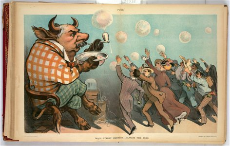 Wall street bubbles; - always the same - Kep. LCCN2010651412