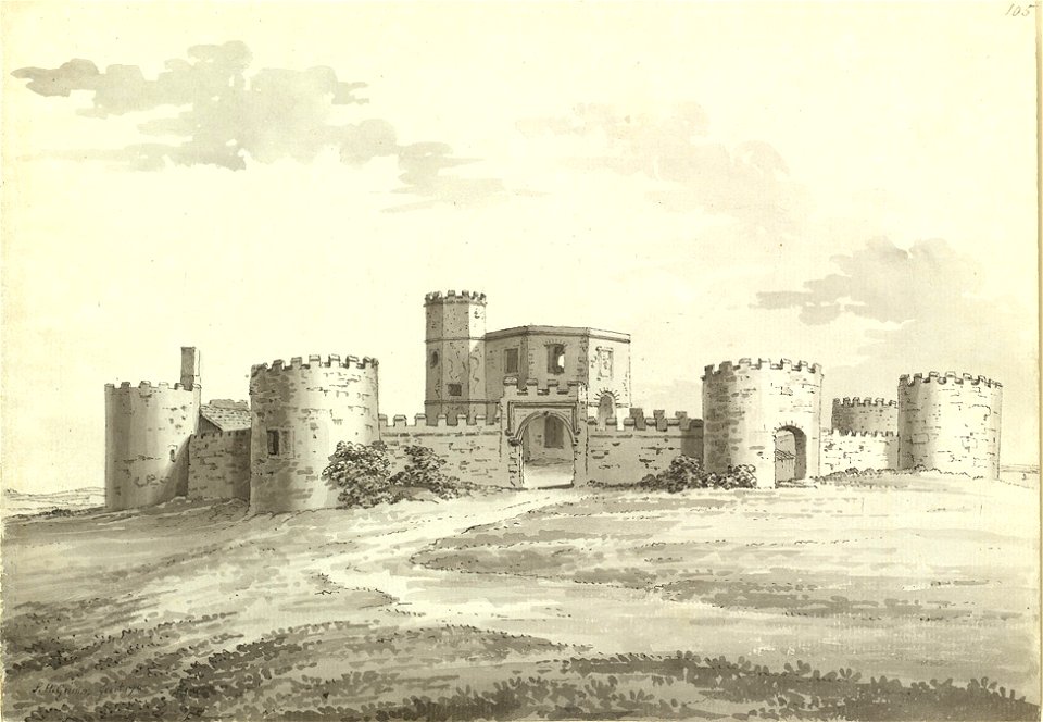 Walton Castle c1788
