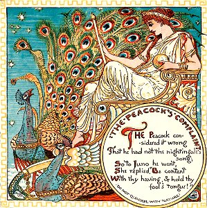 Walter Crane - The Peacock's Complaint