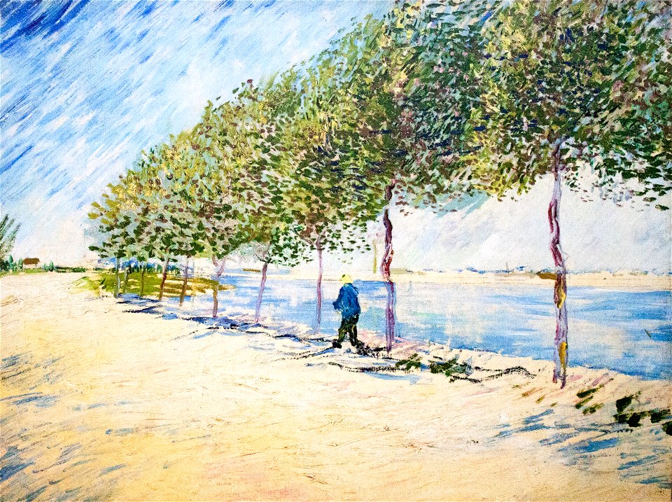 Walk along the Banks of the Seine near Asnieres - My Dream