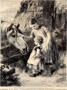 Want of Confidence, by G. H. Thomas - ILN 1861
