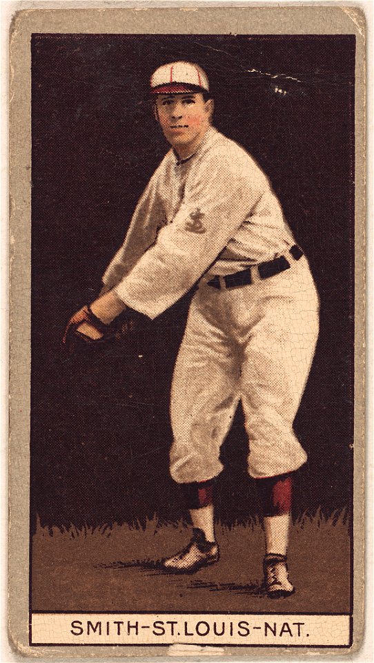 Wallace Smith, St. Louis Cardinals, baseball card portrait LCCN2008678002