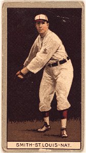 Wallace Smith, St. Louis Cardinals, baseball card portrait LCCN2008678002