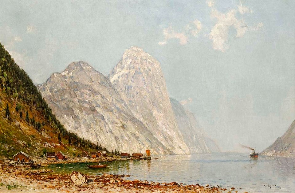 Walter Moras - Fjordlandschaft
