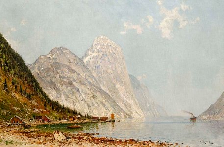 Walter Moras - Fjordlandschaft