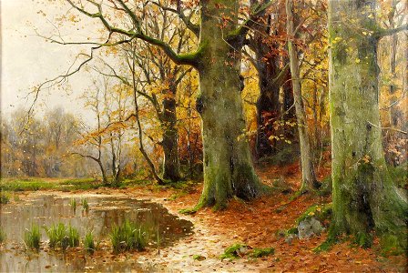 Walter Moras - Herbstlandschaft
