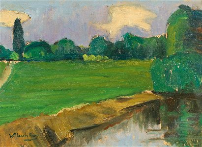 Walter Leistikow - River Landscape