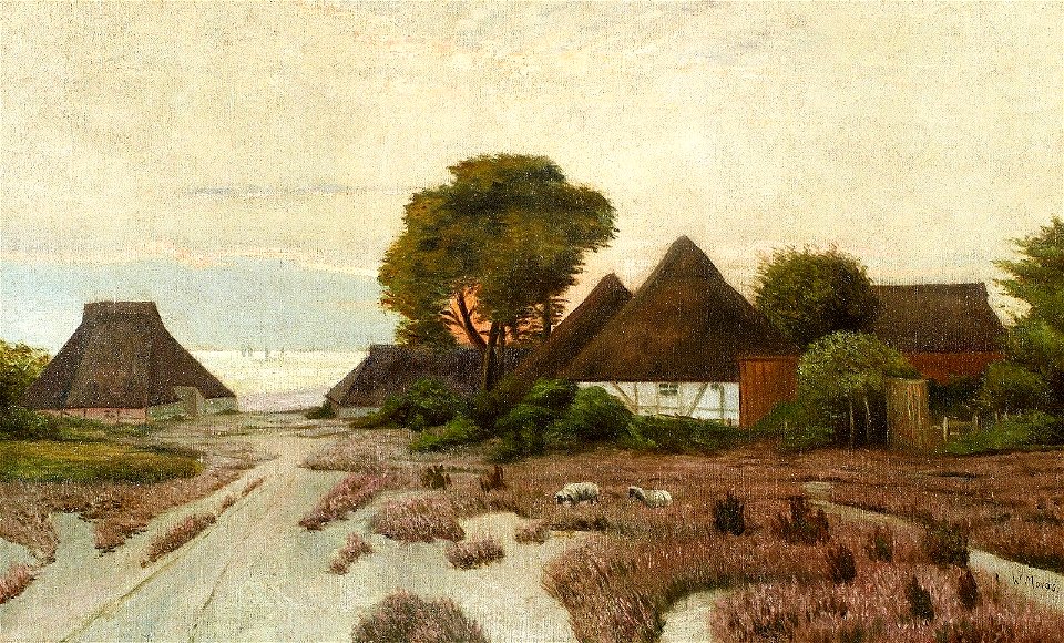 Walter Moras Küstendorf bei Ahrenshoop