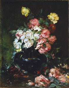 Walter Shirlaw - Roses - 1909.7.60 - Smithsonian American Art Museum