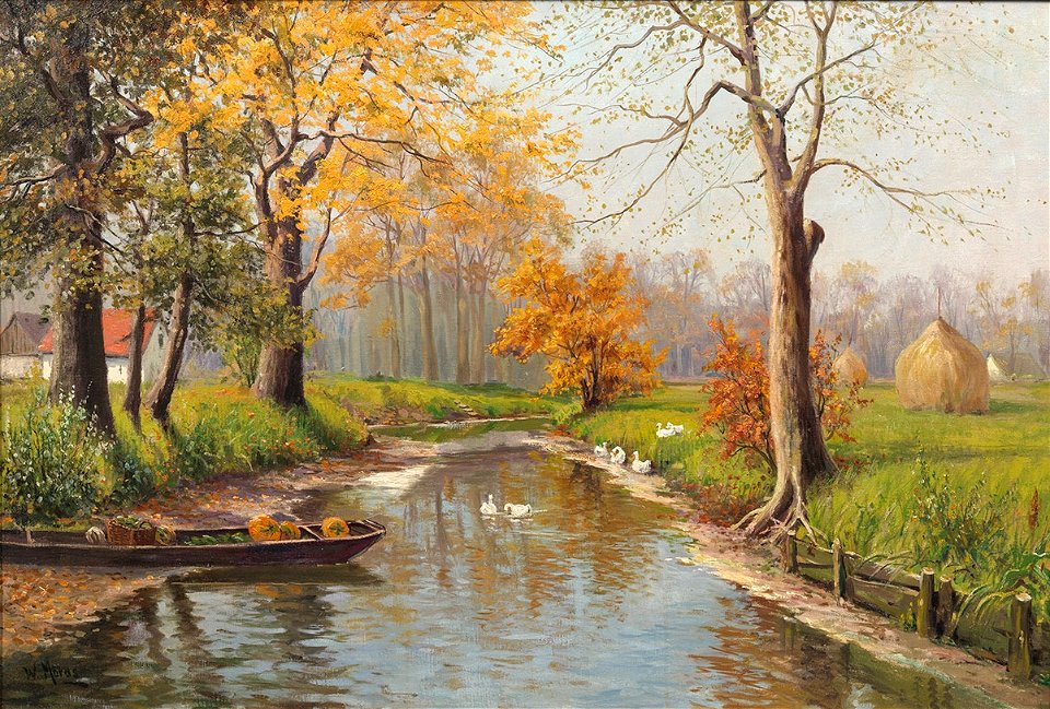 Walter Moras Sonniger Frühherbsttag