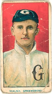 Walsh, Greensboro Team, baseball card portrait LCCN2007683804