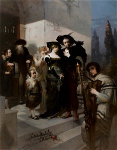 Wandalin Strzałecki - Song about the Destruction of Jerusalem - MNK II-a-165 - National Museum Kraków