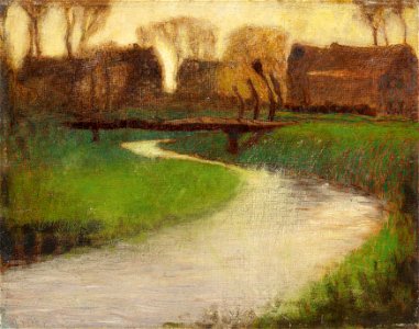 Walter Ophey Partie am Niederrhein