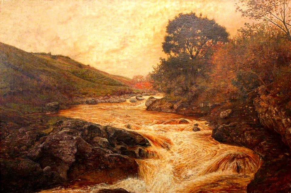 Walter Bertram Potter (1872-1918) - 'Dark Winding Carron' - 642005 - National Trust