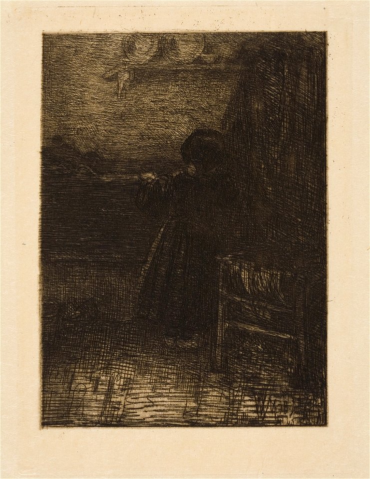 Wally Moes - Even kijken - 1947 - Rijksmuseum Twenthe