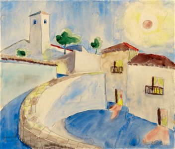 Walter Grammatté Aus Granada 1926