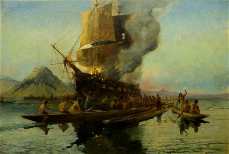Walter Wright - The Burning of the Boyd (1908)