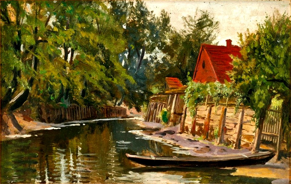 Walter Moras - Spreewald-Motiv